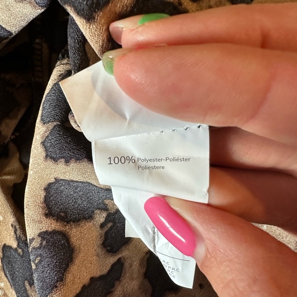 Cupshe | Leopard Print Drawstring Ruffled Skirt - Picture 7 of 7